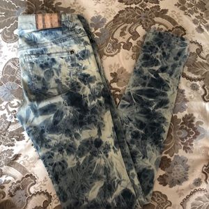 Celebrity Pink Skinny Ripped Jeans